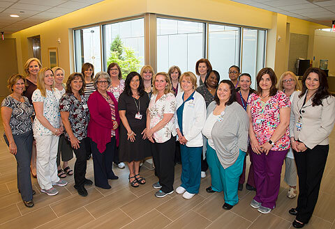Staff at The Jacqueline M. Wilentz Breast Center at Monmouth Medical Center